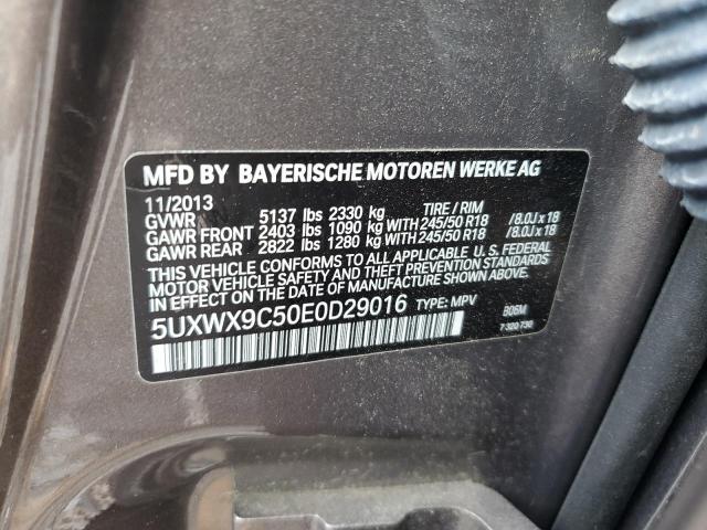 Photo 12 VIN: 5UXWX9C50E0D29016 - BMW X3 