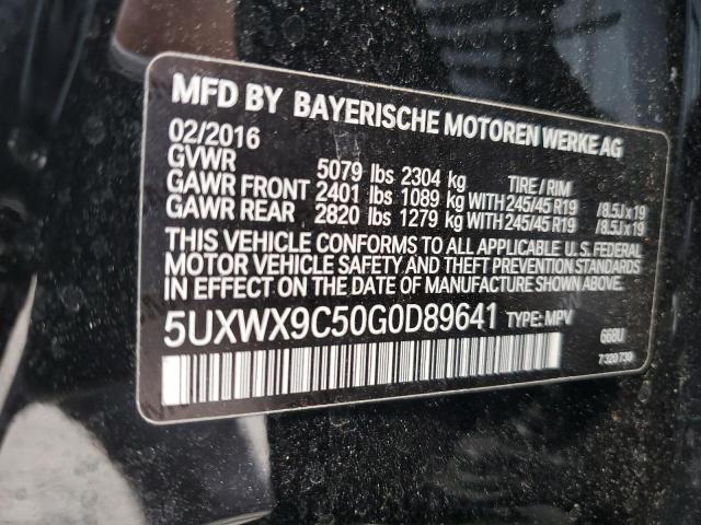 Photo 11 VIN: 5UXWX9C50G0D89641 - BMW X3 