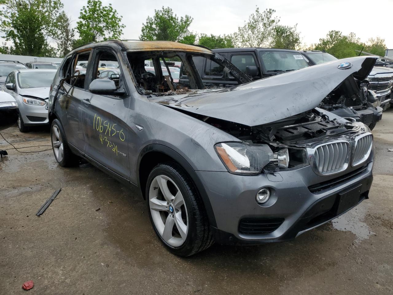 Photo 3 VIN: 5UXWX9C50H0T01380 - BMW X3 