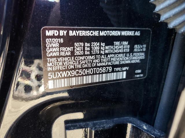 Photo 12 VIN: 5UXWX9C50H0T05879 - BMW X3 XDRIVE2 