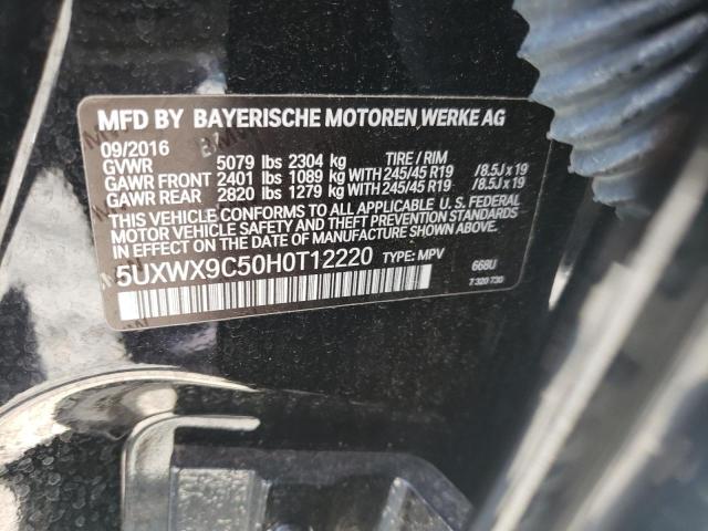 Photo 12 VIN: 5UXWX9C50H0T12220 - BMW X3 XDRIVE2 