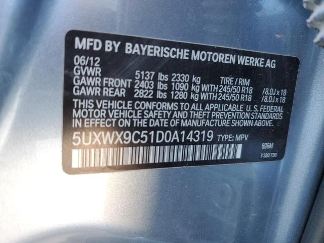 Photo 11 VIN: 5UXWX9C51D0A14319 - BMW X3 