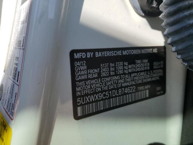 Photo 12 VIN: 5UXWX9C51DL874622 - BMW X3 XDRIVE2 