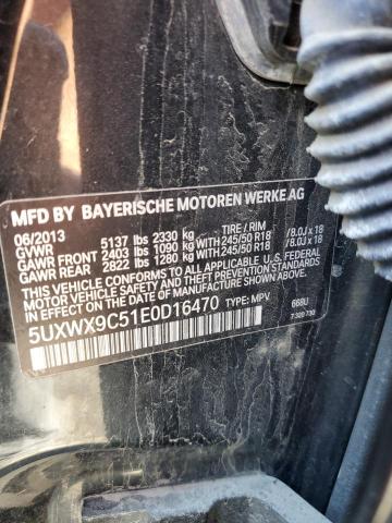 Photo 9 VIN: 5UXWX9C51E0D16470 - BMW X3 XDRIVE 