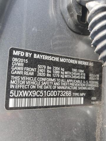 Photo 11 VIN: 5UXWX9C51G0D73268 - BMW X3 XDRIVE2 