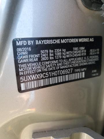 Photo 12 VIN: 5UXWX9C51H0T06927 - BMW X3 