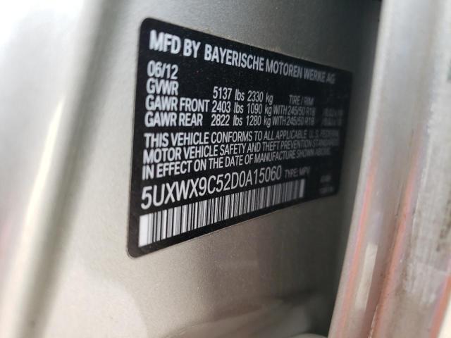 Photo 12 VIN: 5UXWX9C52D0A15060 - BMW X3 