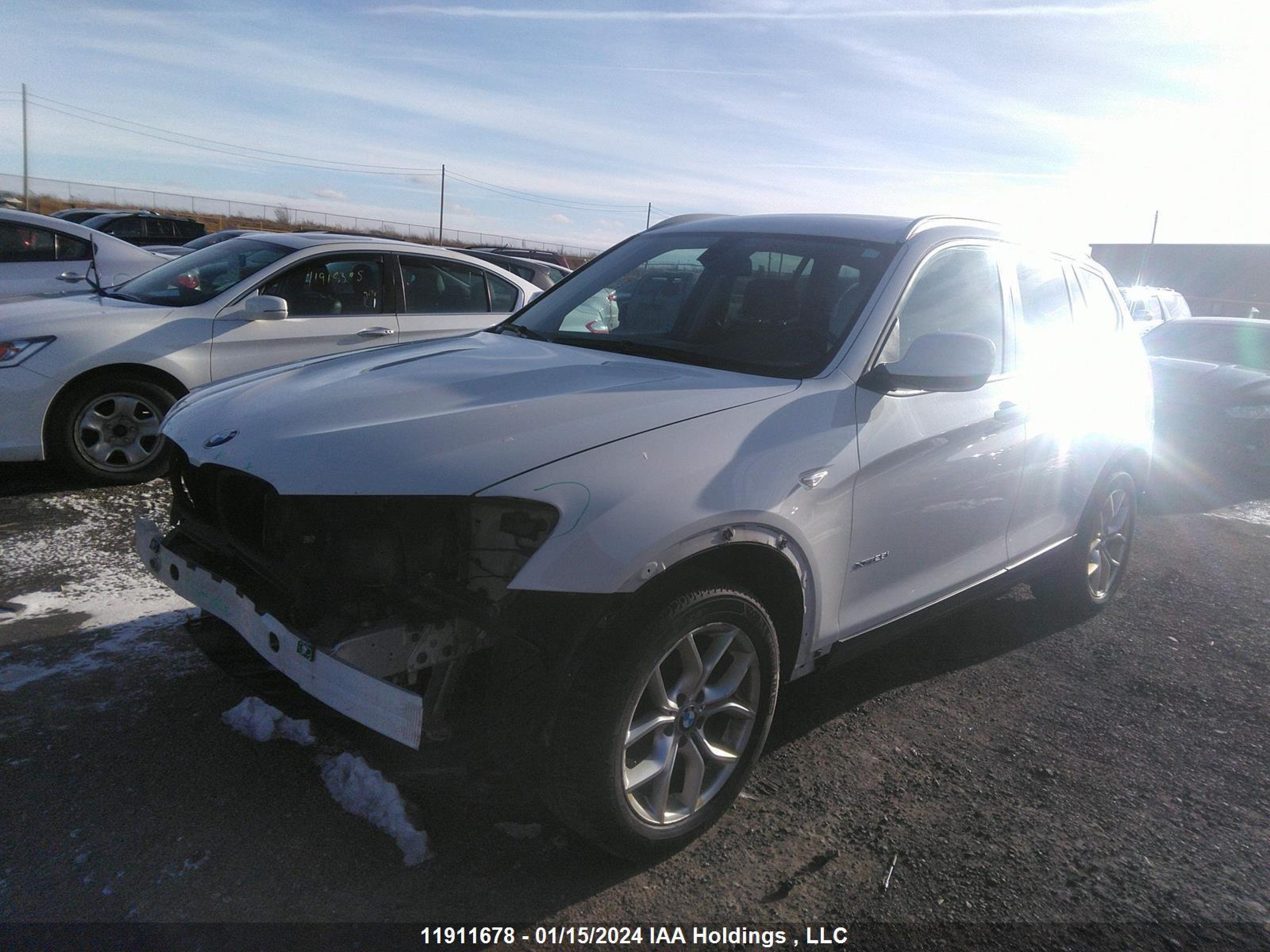 Photo 1 VIN: 5UXWX9C52D0D03841 - BMW X3 