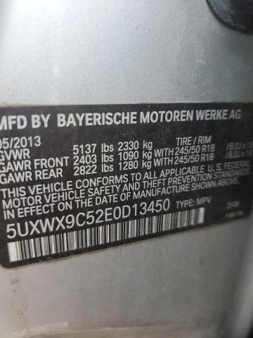 Photo 12 VIN: 5UXWX9C52E0D13450 - BMW X3 XDRIVE2 