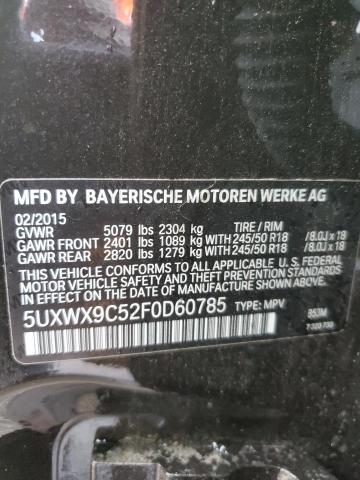 Photo 13 VIN: 5UXWX9C52F0D60785 - BMW X3 