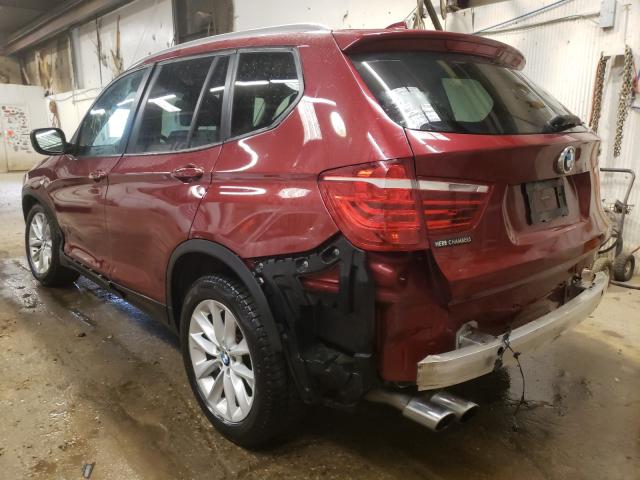 Photo 2 VIN: 5UXWX9C53E0D14123 - BMW X3 XDRIVE2 