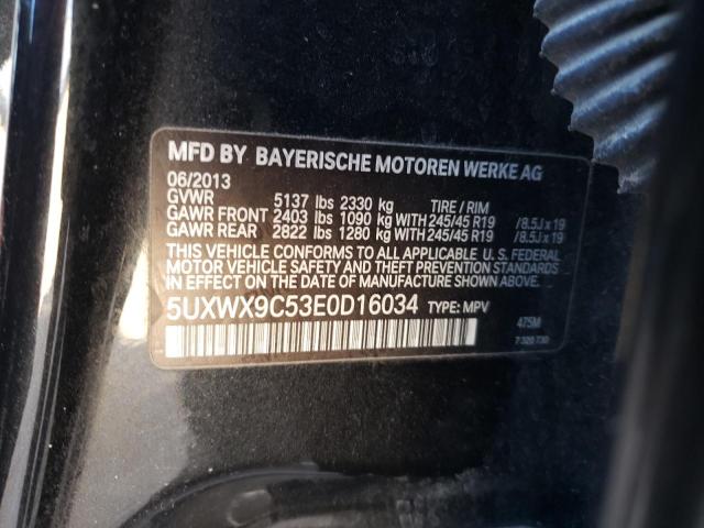 Photo 11 VIN: 5UXWX9C53E0D16034 - BMW X3 