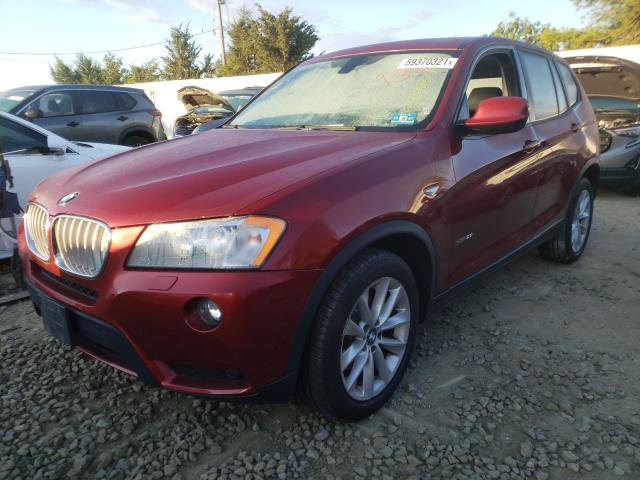 Photo 1 VIN: 5UXWX9C53E0D17619 - BMW X3 XDRIVE2 