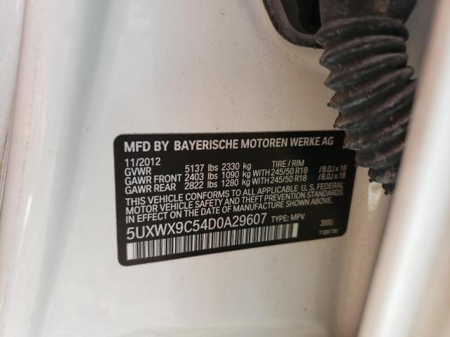 Photo 12 VIN: 5UXWX9C54D0A29607 - BMW X3 XDRIVE2 