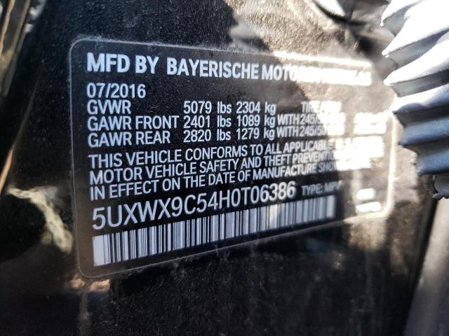 Photo 11 VIN: 5UXWX9C54H0T06386 - BMW X3 