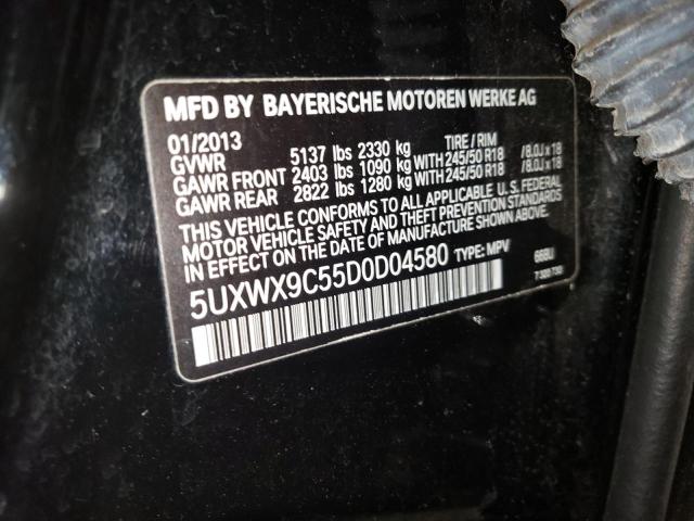 Photo 11 VIN: 5UXWX9C55D0D04580 - BMW X3 