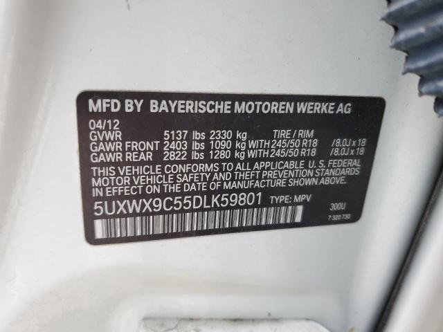 Photo 11 VIN: 5UXWX9C55DLK59801 - BMW X3 