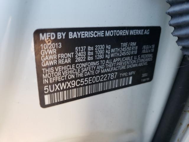 Photo 9 VIN: 5UXWX9C55E0D22787 - BMW X3 