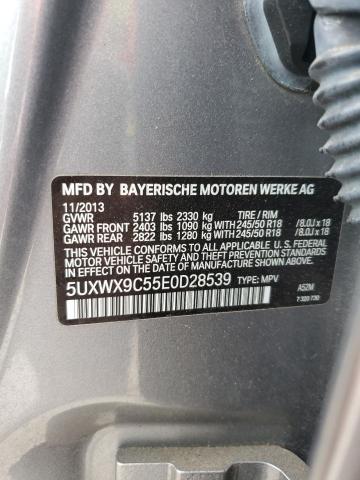 Photo 13 VIN: 5UXWX9C55E0D28539 - BMW X3 