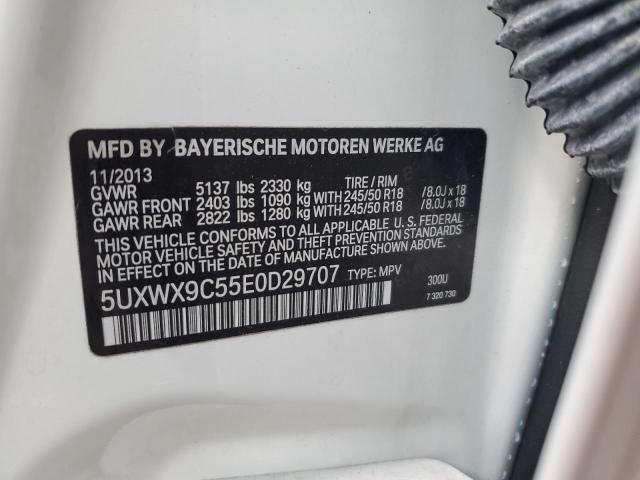 Photo 12 VIN: 5UXWX9C55E0D29707 - BMW X3 XDRIVE2 