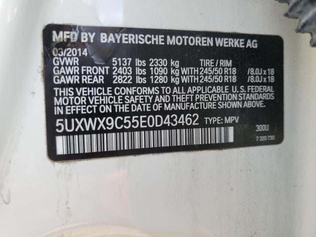 Photo 11 VIN: 5UXWX9C55E0D43462 - BMW X3 XDRIVE2 