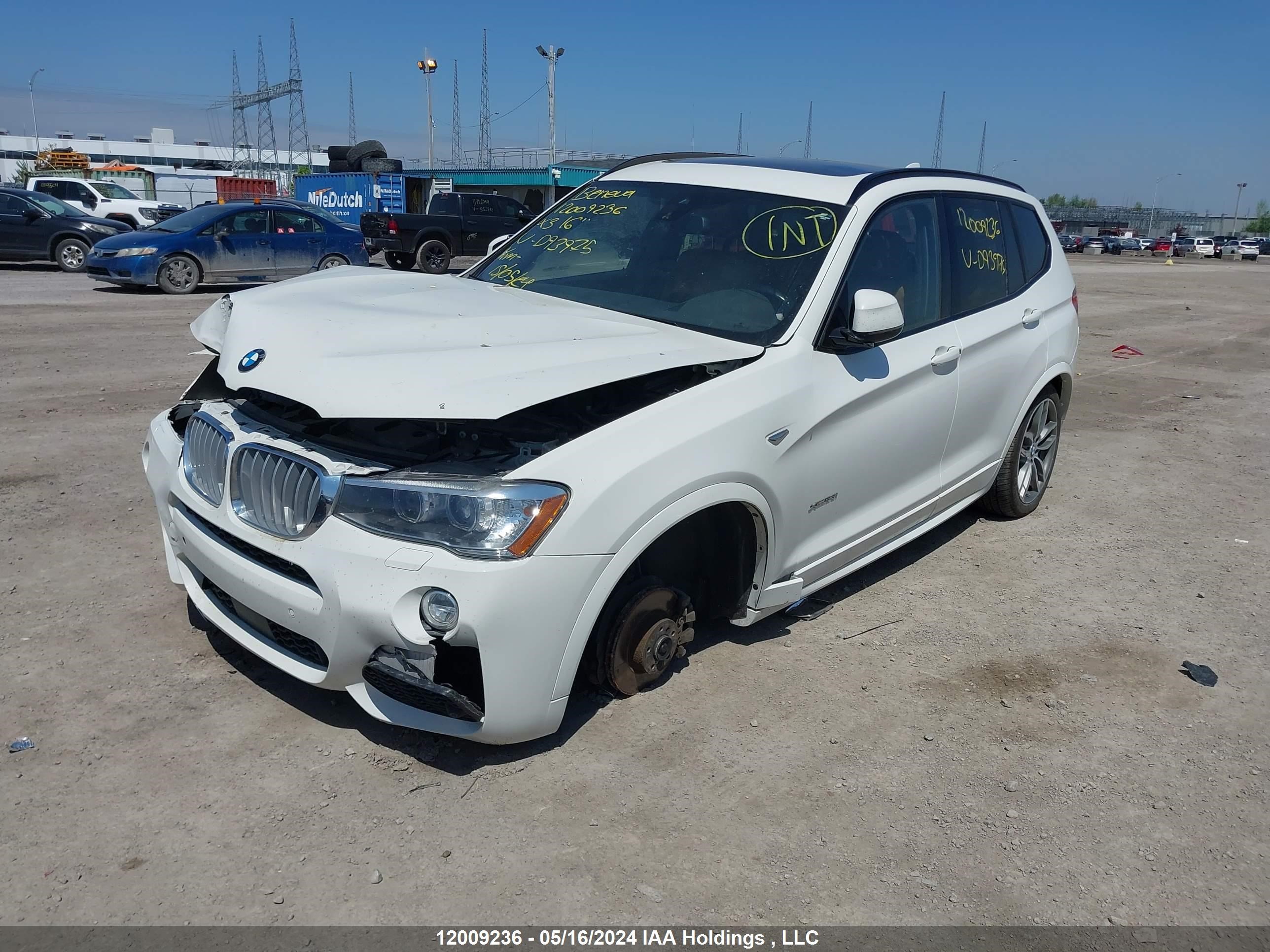 Photo 1 VIN: 5UXWX9C55G0D93975 - BMW X3 