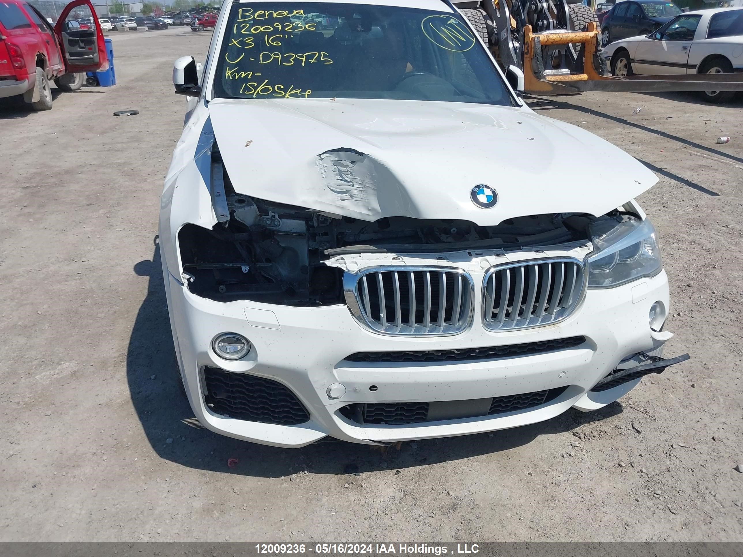 Photo 5 VIN: 5UXWX9C55G0D93975 - BMW X3 