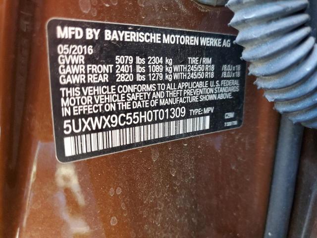 Photo 12 VIN: 5UXWX9C55H0T01309 - BMW X3 XDRIVE2 