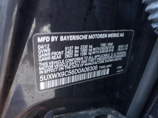 Photo 12 VIN: 5UXWX9C56D0A08306 - BMW X3 XDRIVE2 