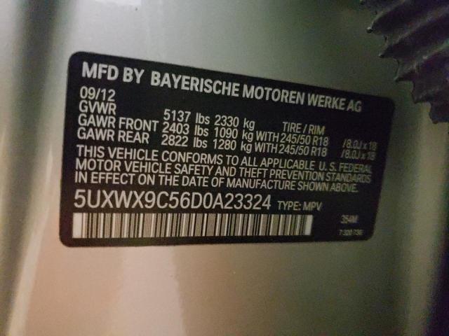 Photo 11 VIN: 5UXWX9C56D0A23324 - BMW X3 