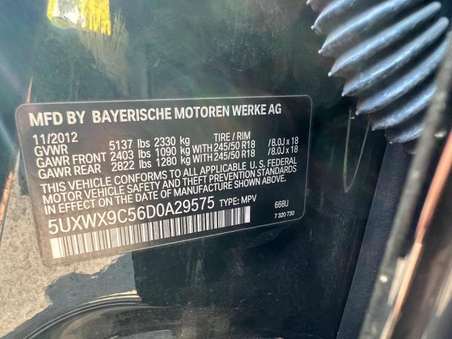 Photo 9 VIN: 5UXWX9C56D0A29575 - BMW X3 XDRIVE2 