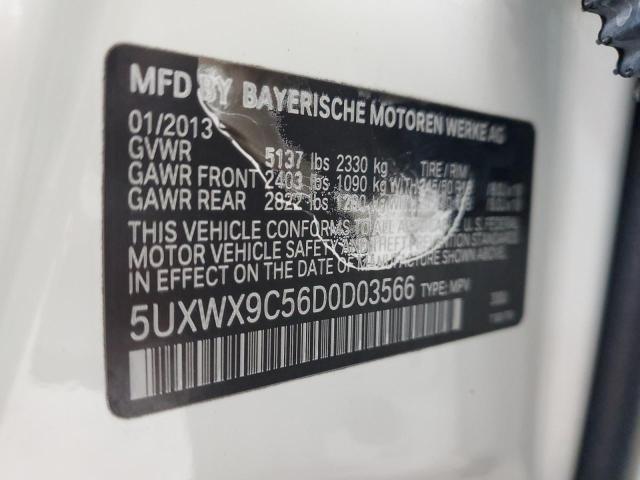 Photo 12 VIN: 5UXWX9C56D0D03566 - BMW X3 XDRIVE2 