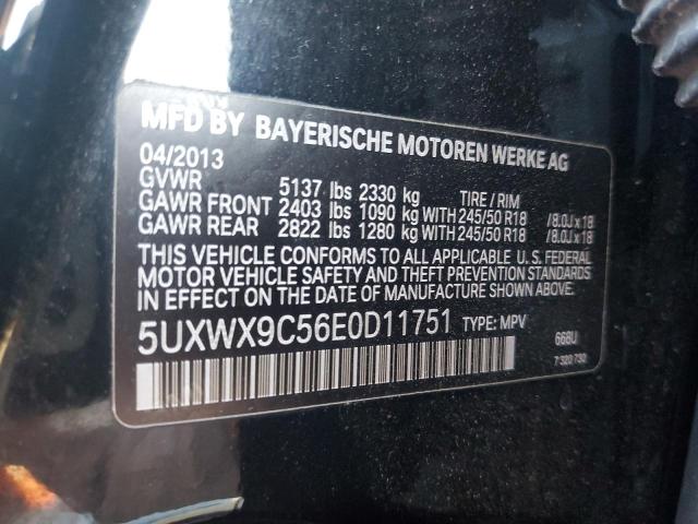 Photo 11 VIN: 5UXWX9C56E0D11751 - BMW X3 