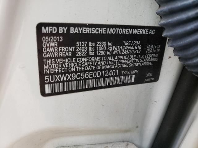 Photo 12 VIN: 5UXWX9C56E0D12401 - BMW X3 XDRIVE2 