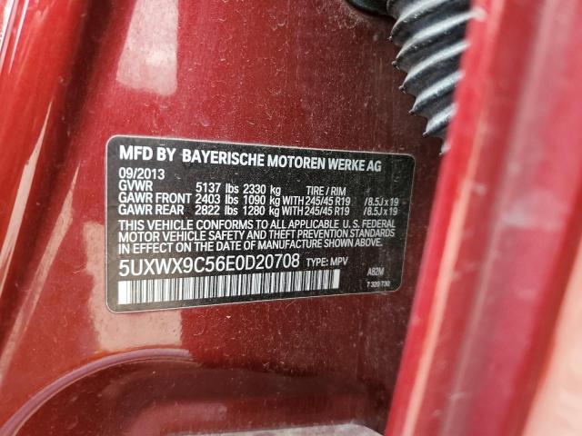 Photo 11 VIN: 5UXWX9C56E0D20708 - BMW X3 