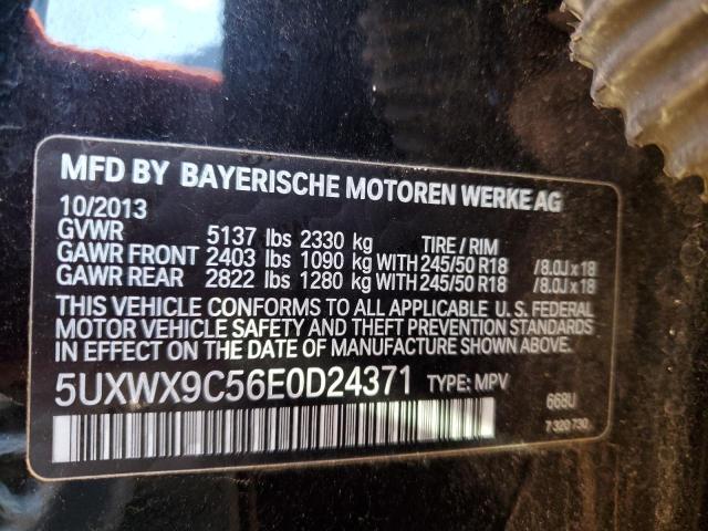 Photo 12 VIN: 5UXWX9C56E0D24371 - BMW X3 XDRIVE2 