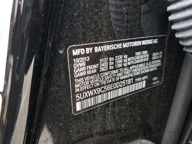 Photo 9 VIN: 5UXWX9C56E0D25181 - BMW X3 XDRIVE2 