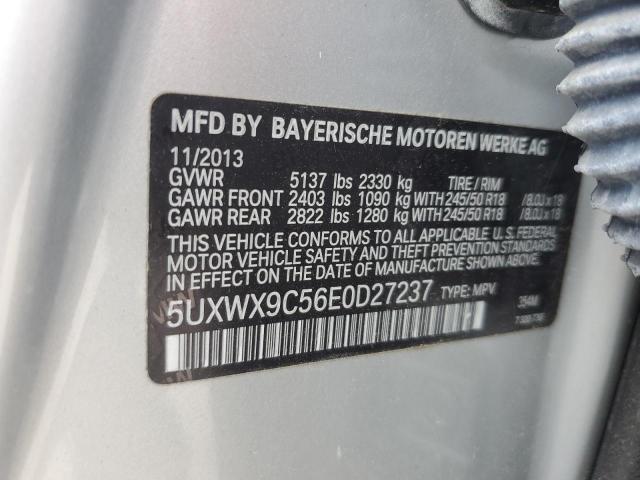 Photo 12 VIN: 5UXWX9C56E0D27237 - BMW X3 XDRIVE2 