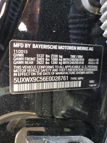 Photo 12 VIN: 5UXWX9C56E0D28761 - BMW X3 