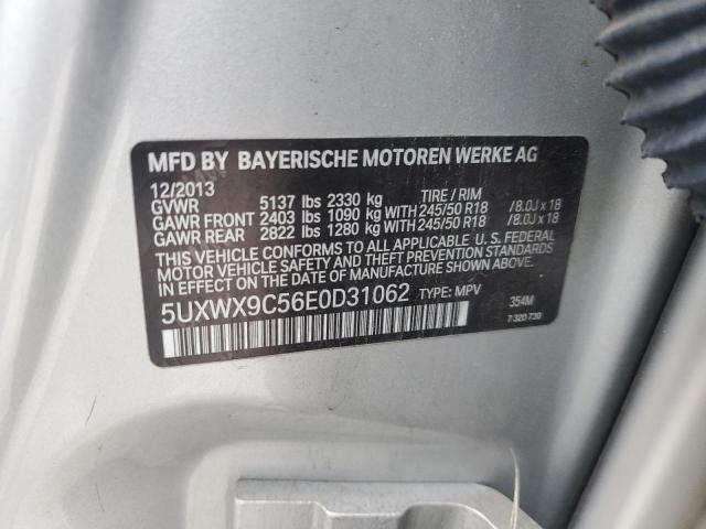 Photo 13 VIN: 5UXWX9C56E0D31062 - BMW X3 