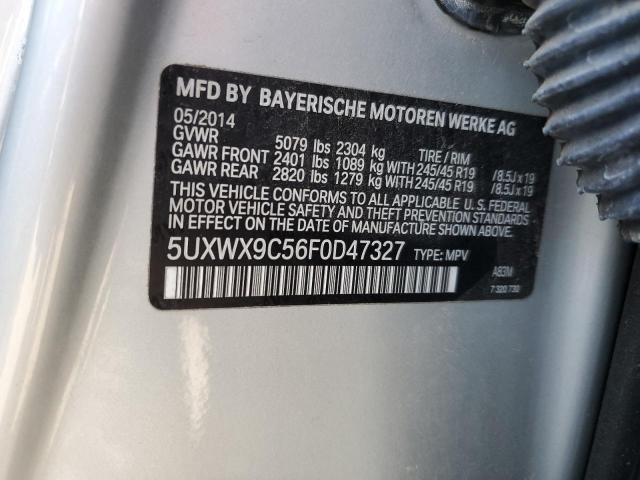 Photo 12 VIN: 5UXWX9C56F0D47327 - BMW X3 XDRIVE2 