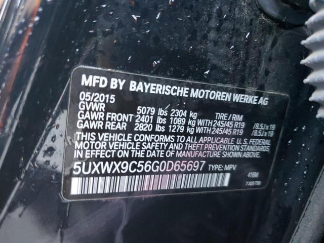 Photo 12 VIN: 5UXWX9C56G0D65697 - BMW X3 XDRIVE2 