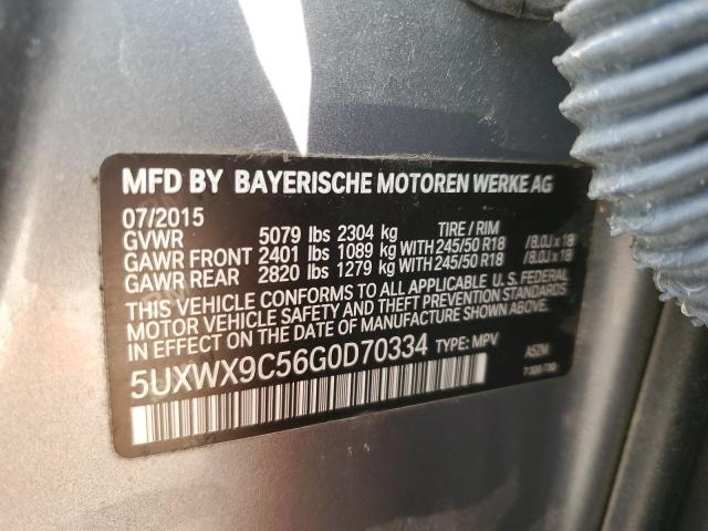 Photo 9 VIN: 5UXWX9C56G0D70334 - BMW X3 