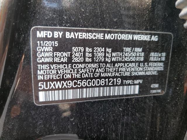 Photo 12 VIN: 5UXWX9C56G0D81219 - BMW X3 