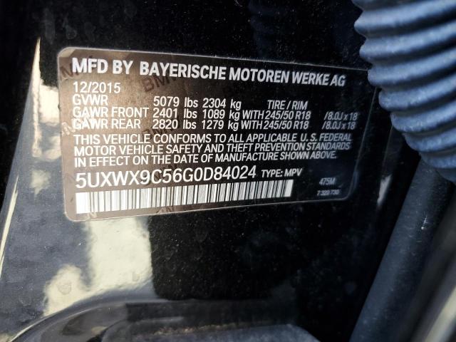 Photo 12 VIN: 5UXWX9C56G0D84024 - BMW X3 XDRIVE2 