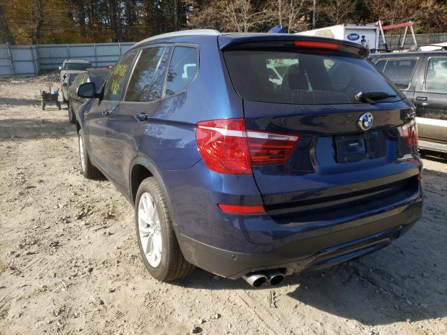 Photo 2 VIN: 5UXWX9C56H0T06888 - BMW X3 XDRIVE2 