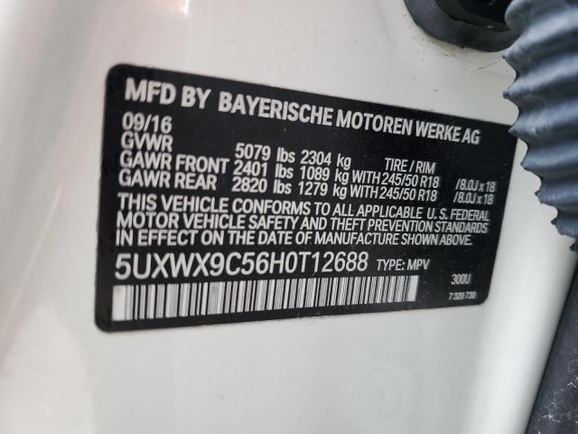 Photo 11 VIN: 5UXWX9C56H0T12688 - BMW X3 