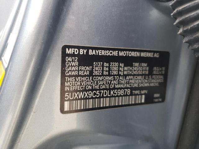 Photo 12 VIN: 5UXWX9C57DLK59878 - BMW X3 XDRIVE2 