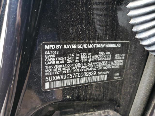 Photo 12 VIN: 5UXWX9C57E0D09829 - BMW X3 XDRIVE2 