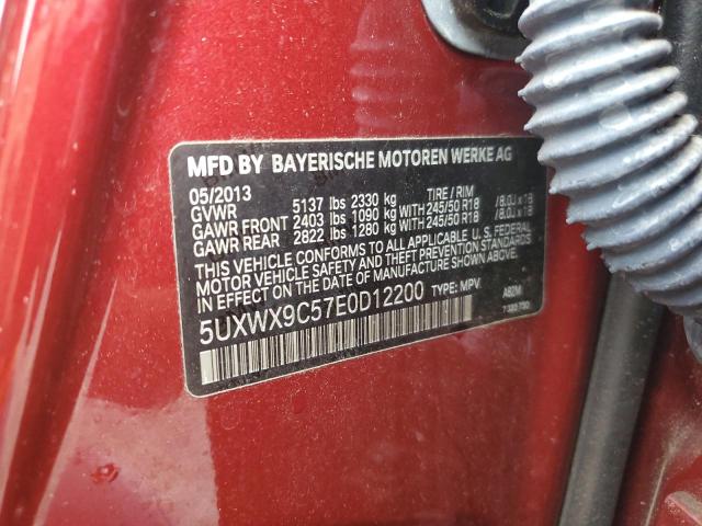 Photo 12 VIN: 5UXWX9C57E0D12200 - BMW X3 XDRIVE2 